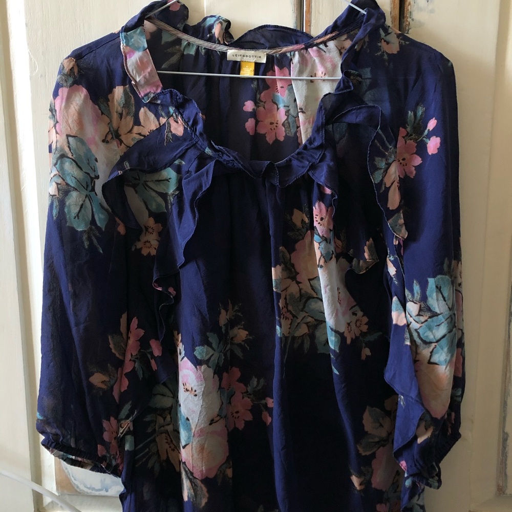 Silk Anthropology top